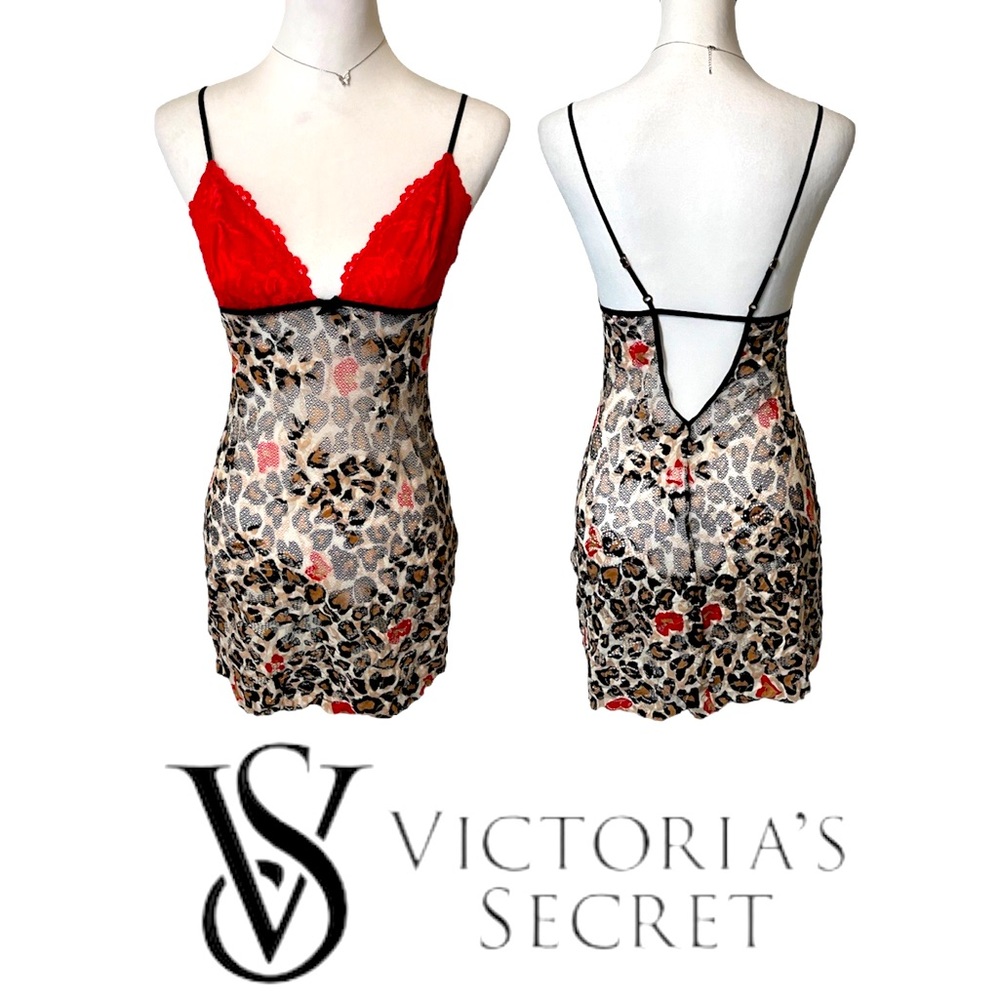 (GUC) Victoria Secret Sexy Animal Print Lingerie